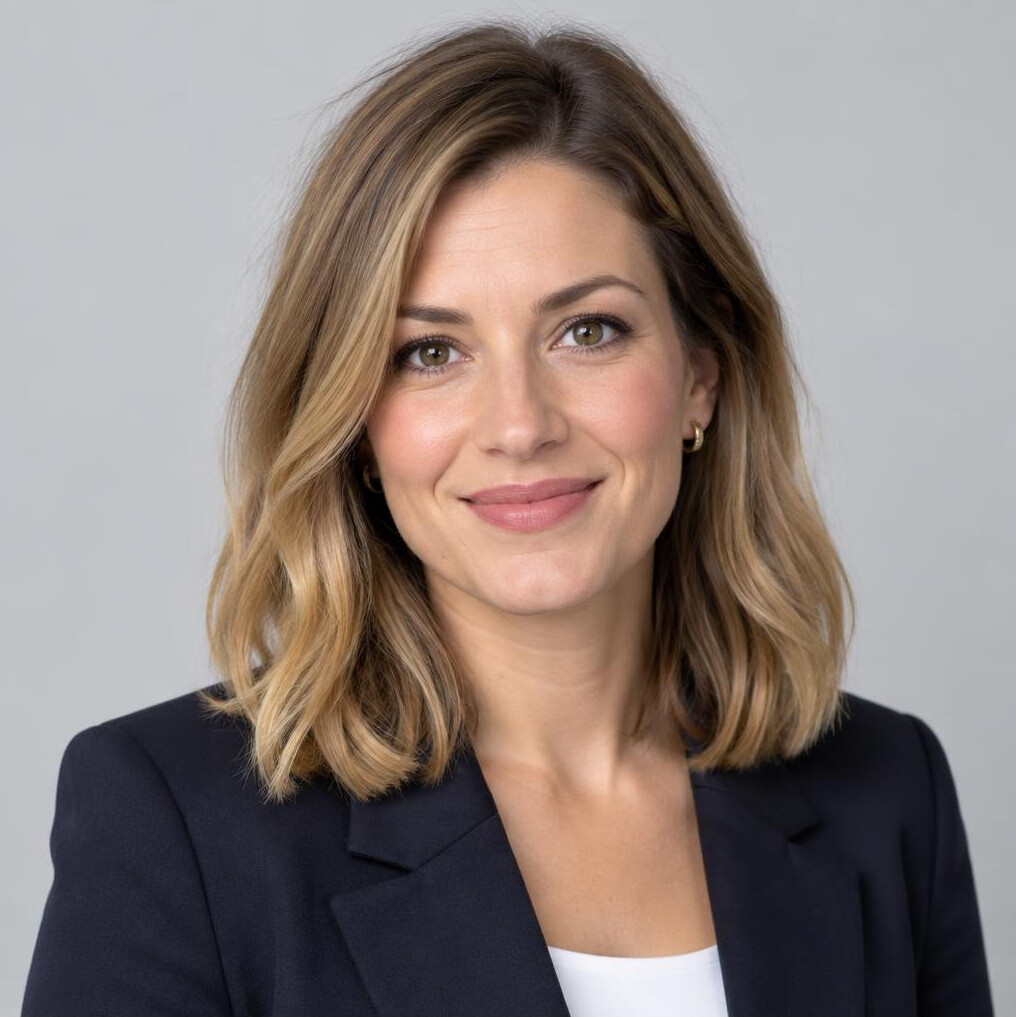 Studio portrait of a Croatian businesswoman