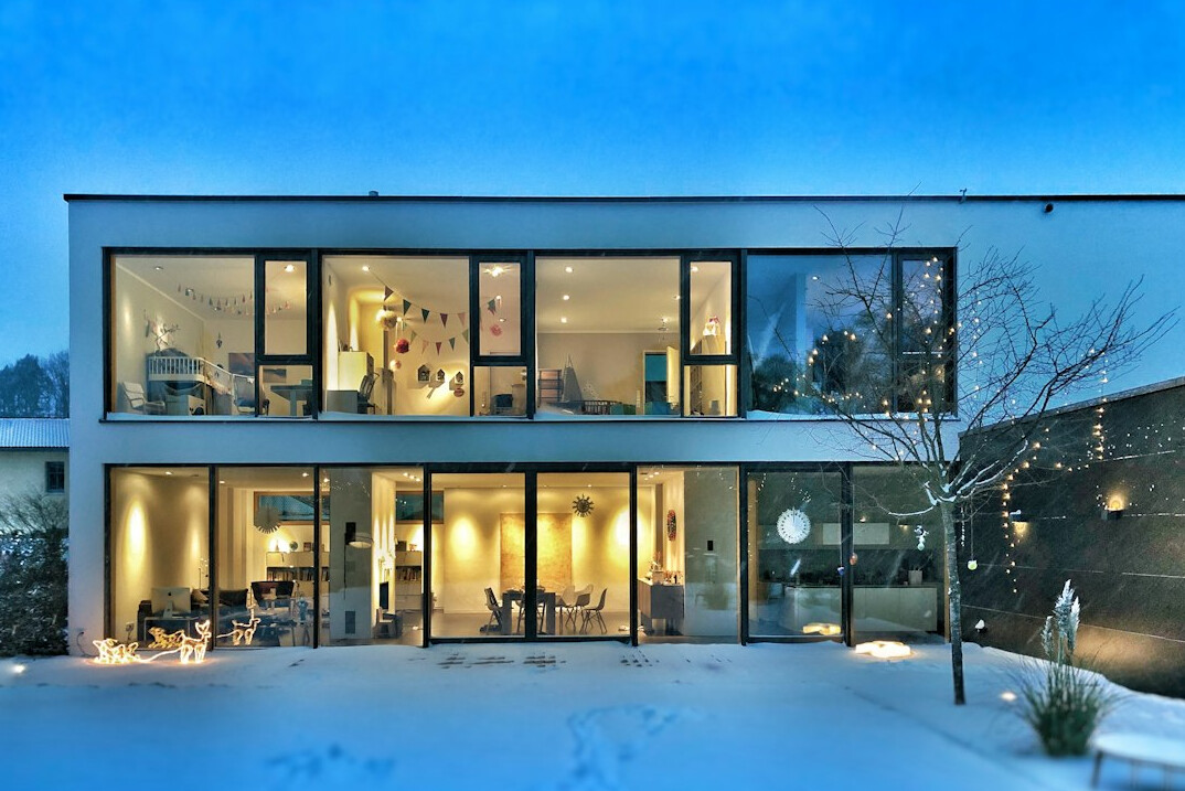 modern house exterior